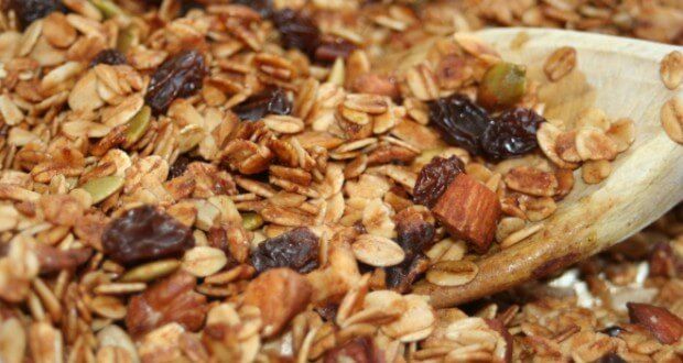 alimentos para dieta, benefícios dos alimentos, granola