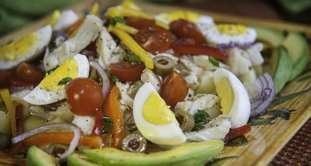 receitas light, saladas