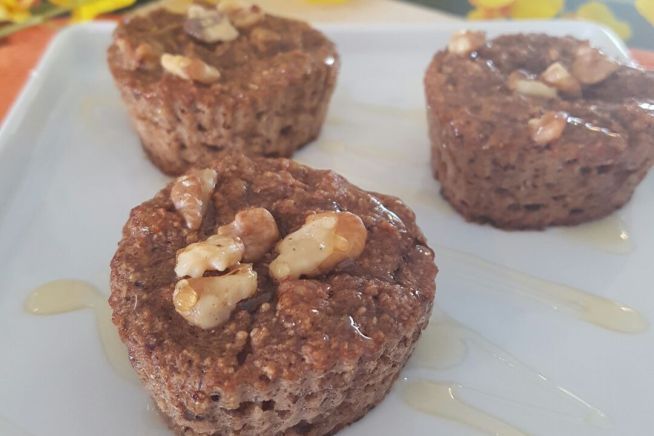 Bolinho e Cupcake, Assado, Brasileira, Dia a Dia, Sem glúten, Sem lactose, Bolos simples e fáceis, Oleaginosas, Receitas com frutas, Receitas sem glúten, Receitas simples e fáceis