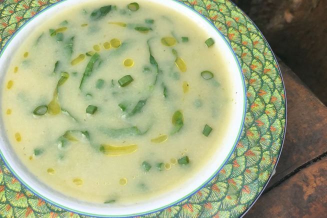 Sopa e Caldo, Cozido, Brasileira, Dia a Dia, Ocasiões Especiais, Leve e Saudável, alho poró, couve-flor, Dieta low carb, Receitas, Receitas simples e fáceis, Sopas e caldos