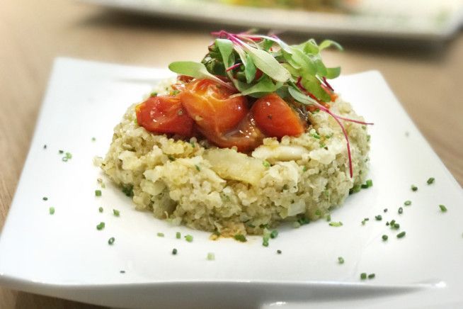 Grãos (arroz e feijão), Cozido, Brasileira, Dia a Dia, Light, quinua, receita fácil, receita leve, risoto